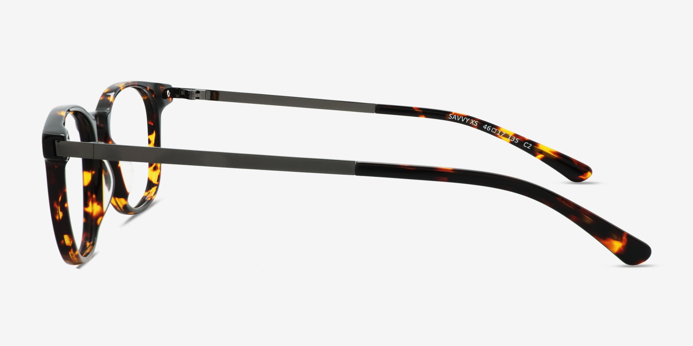 Savvy Square Tortoise Full Rim Eyeglasses | Eyebuydirect