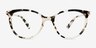 Attitude Ivory Tortoise AcetateEyeglass Frames from EyeBuyDirect, Front View