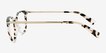 Attitude Ivory Tortoise AcetateEyeglass Frames from EyeBuyDirect, Side View