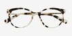 Attitude Ivory Tortoise AcetateEyeglass Frames from EyeBuyDirect, Closed View