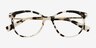 Attitude Ivory Tortoise AcetateEyeglass Frames from EyeBuyDirect, Closed View