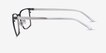 Sharman Gray AcetateEyeglass Frames from EyeBuyDirect, Side View