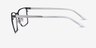 Sharman Gray AcetateEyeglass Frames from EyeBuyDirect, Side View