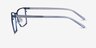 Sharman Navy AcetateEyeglass Frames from EyeBuyDirect, Side View