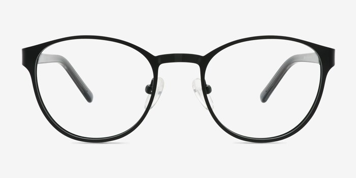 Malen Noir Acétate Montures de lunettes de vue d'EyeBuyDirect