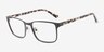 Milton Gray AcetateEyeglass Frames from EyeBuyDirect, Angle View