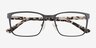 Milton Gray AcetateEyeglass Frames from EyeBuyDirect, Closed View