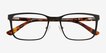 Milton Black AcetateEyeglass Frames from EyeBuyDirect, Closed View