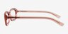 Rawcliffe Rose AcétateMontures de lunettes de vue d'EyeBuyDirect, Vue de Côté