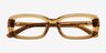 Rawcliffe Brun AcétateMontures de lunettes de vue d'EyeBuyDirect, Vue Rapprochée