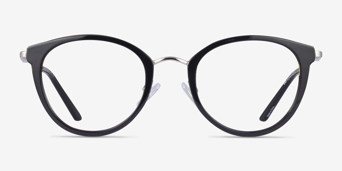 Secure Noir Plastique Montures de lunettes de vue d'EyeBuyDirect