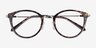 Secure Tortoise PlasticEyeglass Frames from EyeBuyDirect, Closed View
