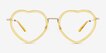 Loving Yellow AcetateEyeglass Frames from EyeBuyDirect, Front View