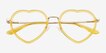 Loving Yellow AcetateEyeglass Frames from EyeBuyDirect, Closed View