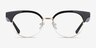 Chateau Black AcetateEyeglass Frames from EyeBuyDirect, Front View