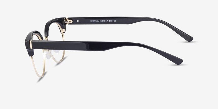 Chateau Noir Acétate Montures de lunettes de vue d'EyeBuyDirect