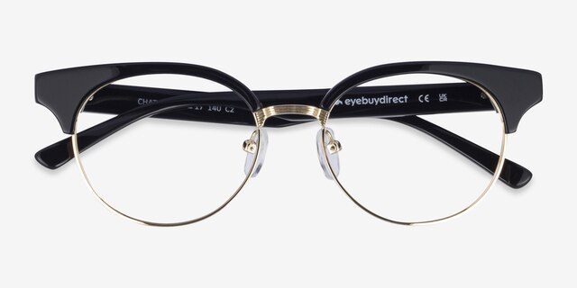 Chateau Black AcetateEyeglass Frames from EyeBuyDirect, Closed View
