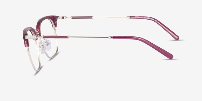 Bespoke Purple Gold Acétate Montures de lunettes de vue d'EyeBuyDirect