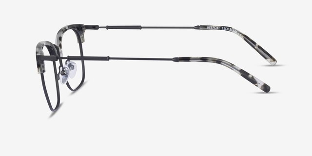 Bespoke Gray Tortoise AcetateEyeglass Frames from EyeBuyDirect, Side View