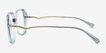 Ellipse Blue AcetateEyeglass Frames from EyeBuyDirect, Side View