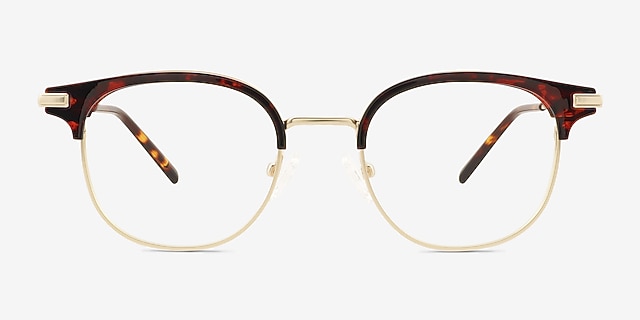 Hollander Gold Tortoise AcetateEyeglass Frames from EyeBuyDirect, Front View