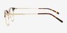 Hollander Gold Tortoise AcetateEyeglass Frames from EyeBuyDirect, Side View