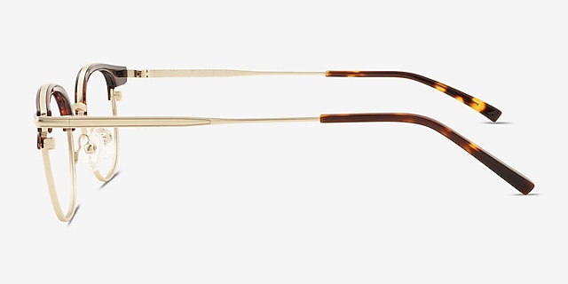 Hollander Gold Tortoise AcetateEyeglass Frames from EyeBuyDirect, Side View