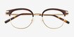 Hollander Gold Tortoise AcetateEyeglass Frames from EyeBuyDirect, Closed View
