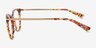 Attitude Floral Acetate-metalEyeglass Frames from EyeBuyDirect, Side View