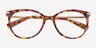 Attitude Floral Acetate-metalEyeglass Frames from EyeBuyDirect, Closed View