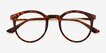 Grin Tortoise Plastic, MetalEyeglass Frames from EyeBuyDirect, Closed View