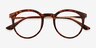 Grin Tortoise Plastic, MetalEyeglass Frames from EyeBuyDirect, Closed View