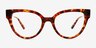 Tinsley Tortoise MetalEyeglass Frames from EyeBuyDirect, Front View