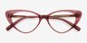 Taran Purple MetalEyeglass Frames from EyeBuyDirect, Closed View