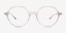 Wellington Gray Blue AcetateEyeglass Frames from EyeBuyDirect, Front View