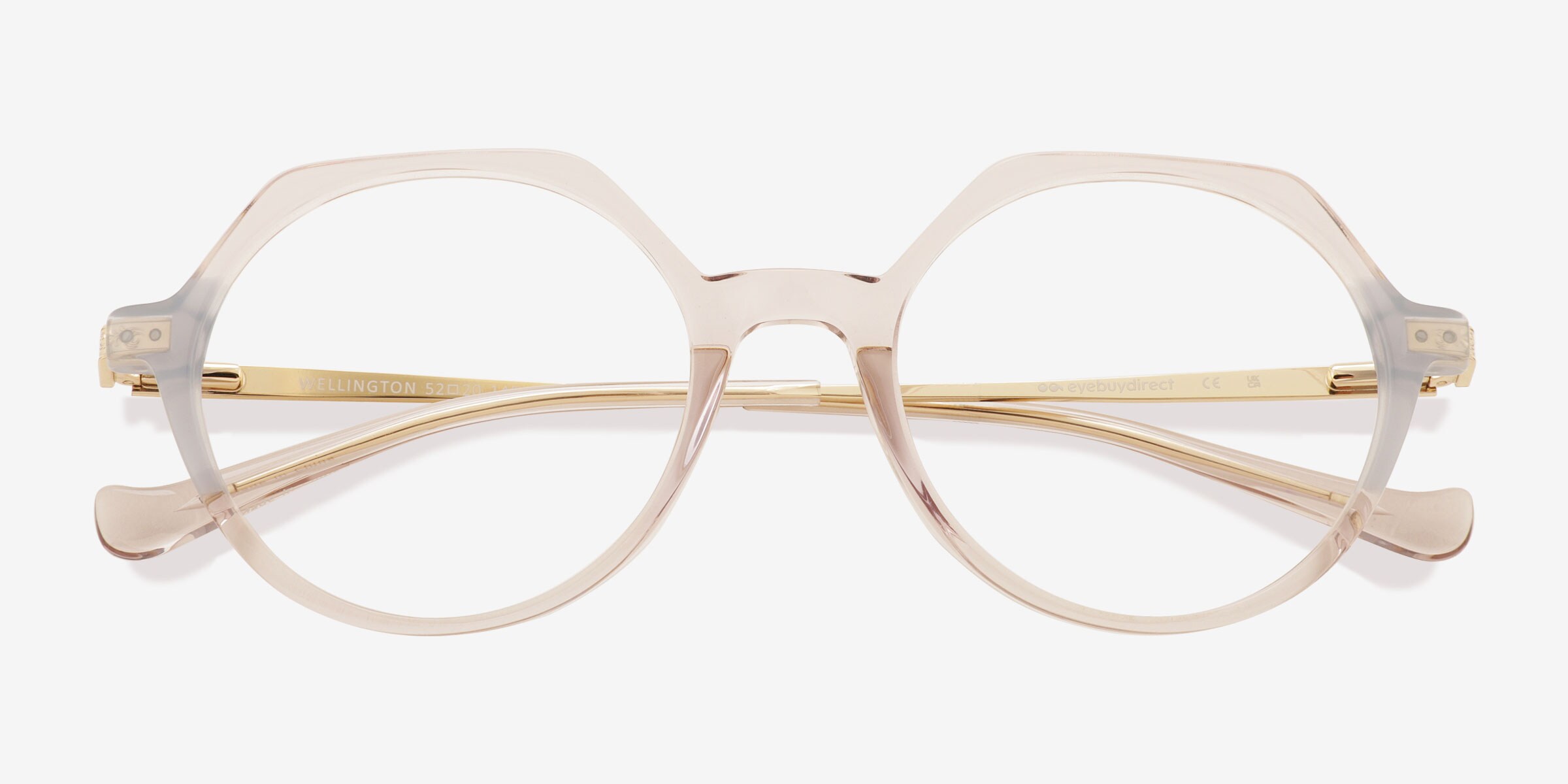 Wellington Geometric Tortoise White Full Rim Eyeglasses | Eyebuydirect