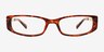 Davenport Tortoise MetalEyeglass Frames from EyeBuyDirect, Front View