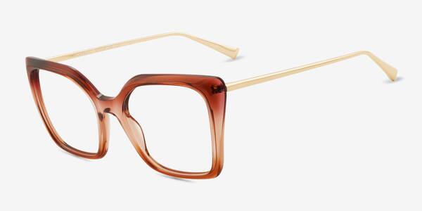Gradient Brown Vanderbuilt -  Acetate Eyeglasses