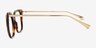 Vanderbuilt Tortoise AcetateEyeglass Frames from EyeBuyDirect, Side View