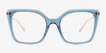 Vanderbuilt Blue AcetateEyeglass Frames from EyeBuyDirect, Front View