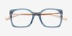 Vanderbuilt Blue AcetateEyeglass Frames from EyeBuyDirect, Closed View