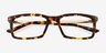 Beaumont Tortoise MetalEyeglass Frames from EyeBuyDirect, Closed View