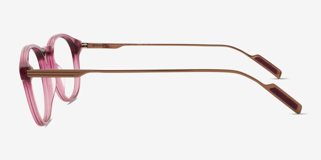 Rise Purple AcetateEyeglass Frames from EyeBuyDirect, Side View