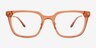 Illuma Brun MétalMontures de lunettes de vue d'EyeBuyDirect, Vue de Face