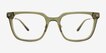 Illuma Green MetalEyeglass Frames from EyeBuyDirect, Front View