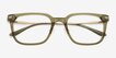 Illuma Green MetalEyeglass Frames from EyeBuyDirect, Closed View