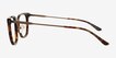 Illuma Tortoise MetalEyeglass Frames from EyeBuyDirect, Side View