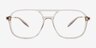 Vandermeer Gray MetalEyeglass Frames from EyeBuyDirect, Front View
