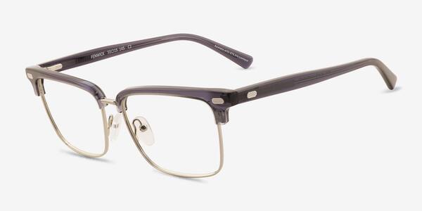 Blue Fenwick -  Metal Eyeglasses