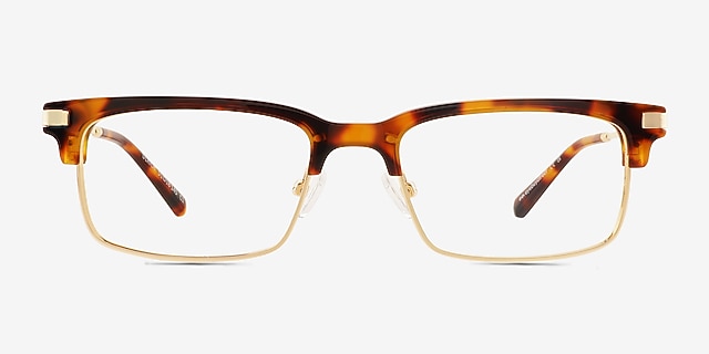 Ulrich Tortoise AcetateEyeglass Frames from EyeBuyDirect, Front View